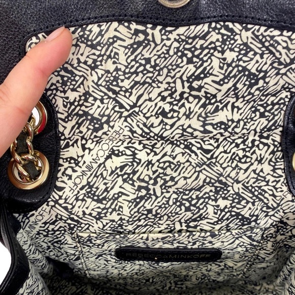 Rebecca Minkoff Quilted Black Shoulder Bag - Picture 6 of 9